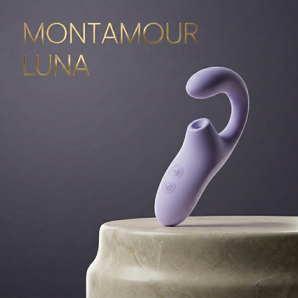 MontAmour Luna – 3-in-1 Vibrator met Zuigen, G-Spot & Vibratie