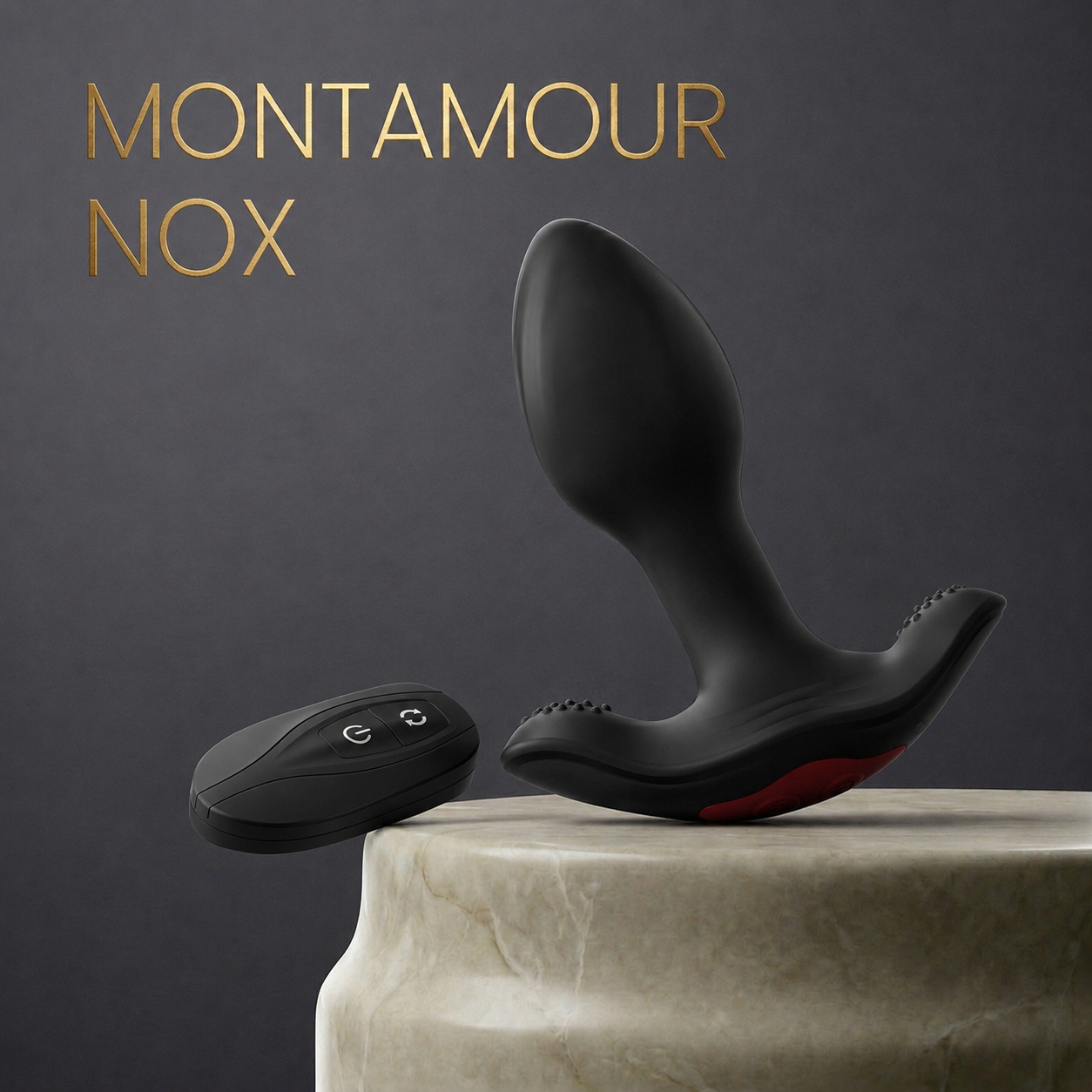 MontAmour Nox – Prostaat Stimulator met Rotatie & Vibratie